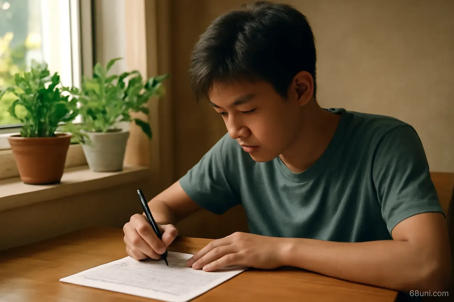 Hồ sơ du học đại học: bài luận, thư giới thiệu, bảng điểm và lịch chuẩn bị mười hai tháng